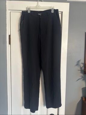 Vintage Norm Thompson Black Silk Blend Trousers - Women’s 8 Petite - NT7441345